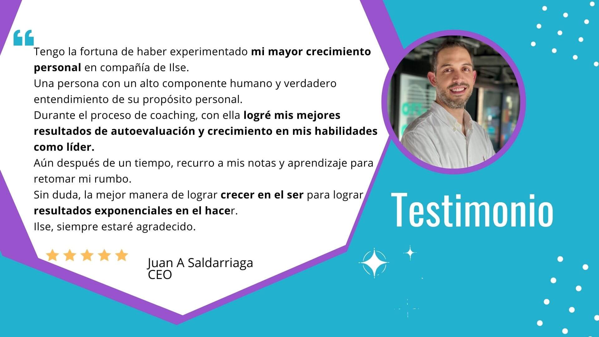 Testimonial Juan A Saldarriaga (1)